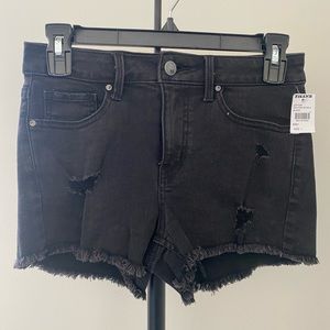 black denim shorts- RSQ/ size 25